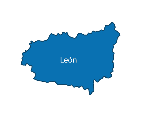 Mapa AFAS León