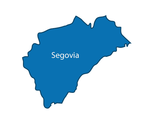 Mapa AFAS Segovia